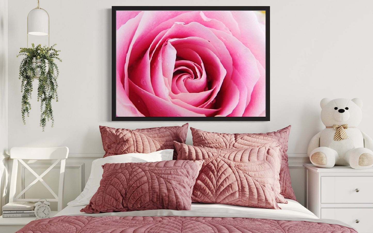 Pink Rose Prints