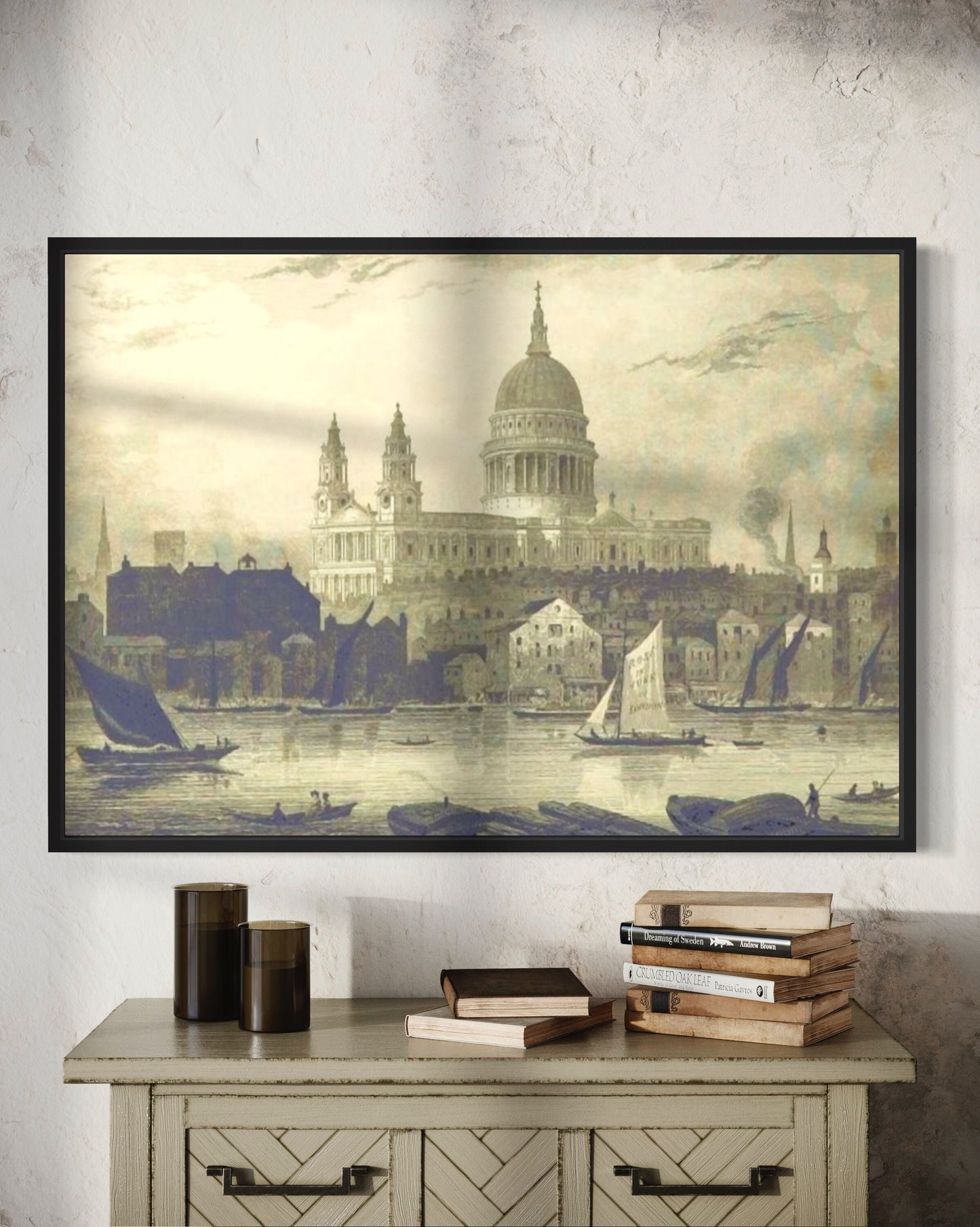 St Pauls Illustration Print