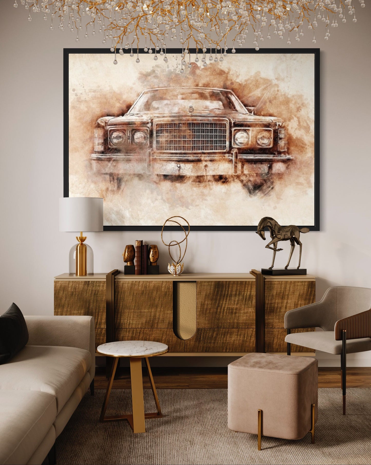 Vintage Car Prints, Digital Download