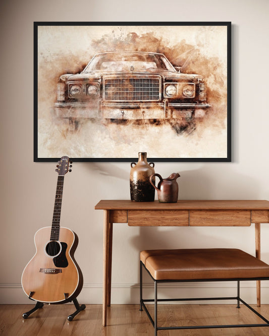 Vintage Car Prints, Digital Download