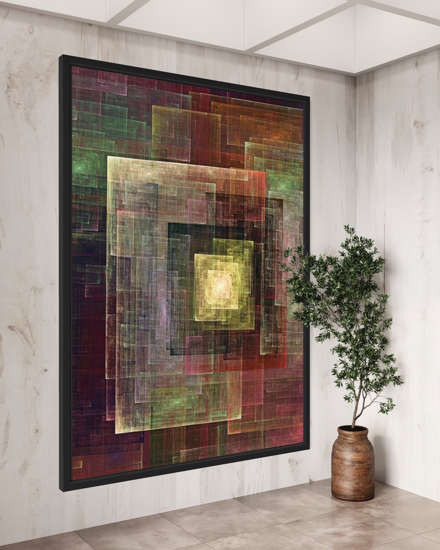 Rectangle Abstract Digital Download