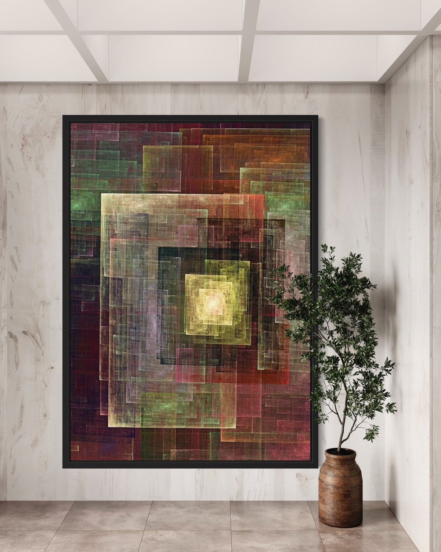 Rectangle Abstract Digital Download