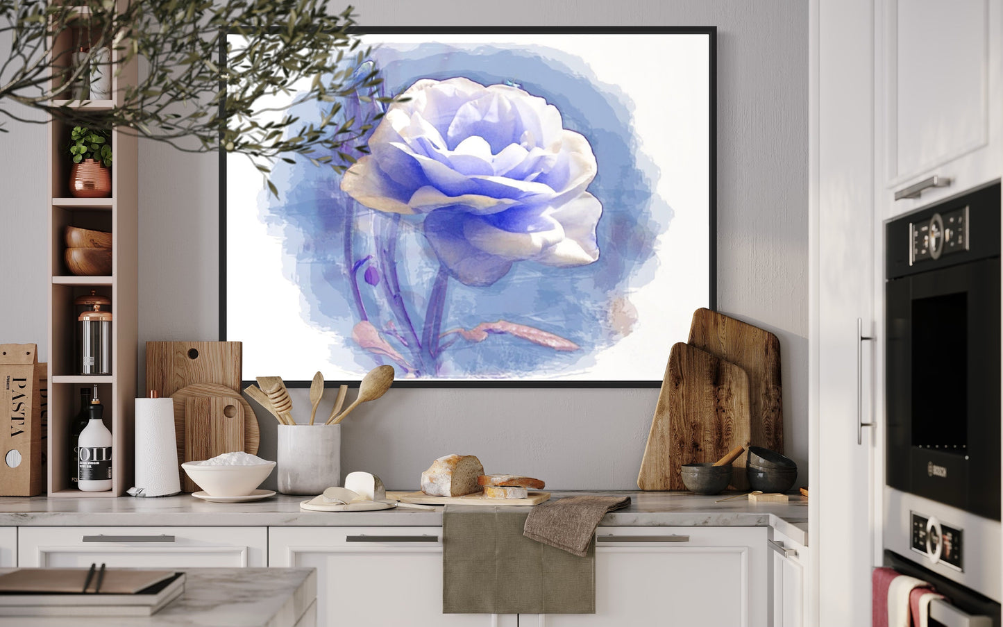 Blue Rose Digital Download